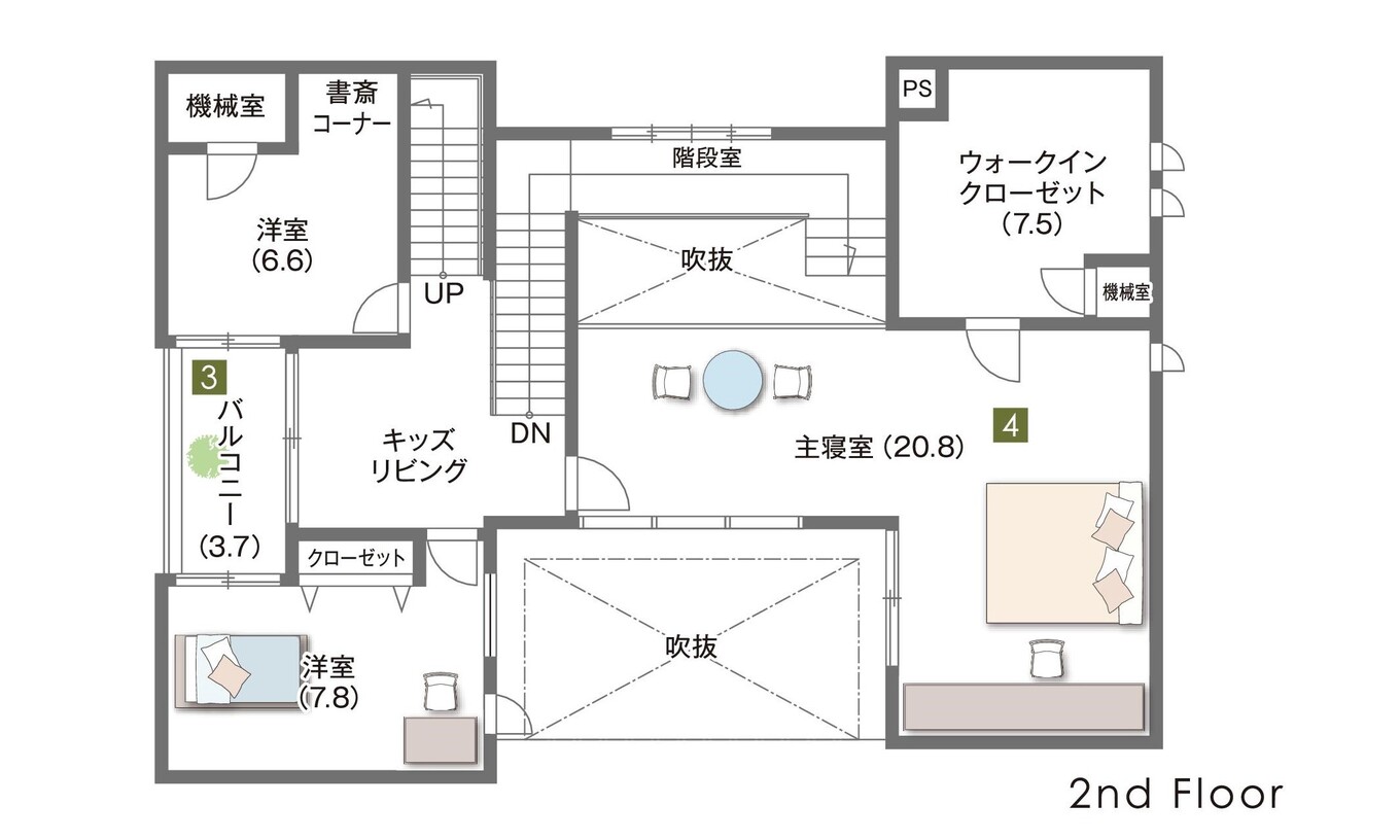 住友不動産ハウジング 静岡 静岡モデルハウス 2階
