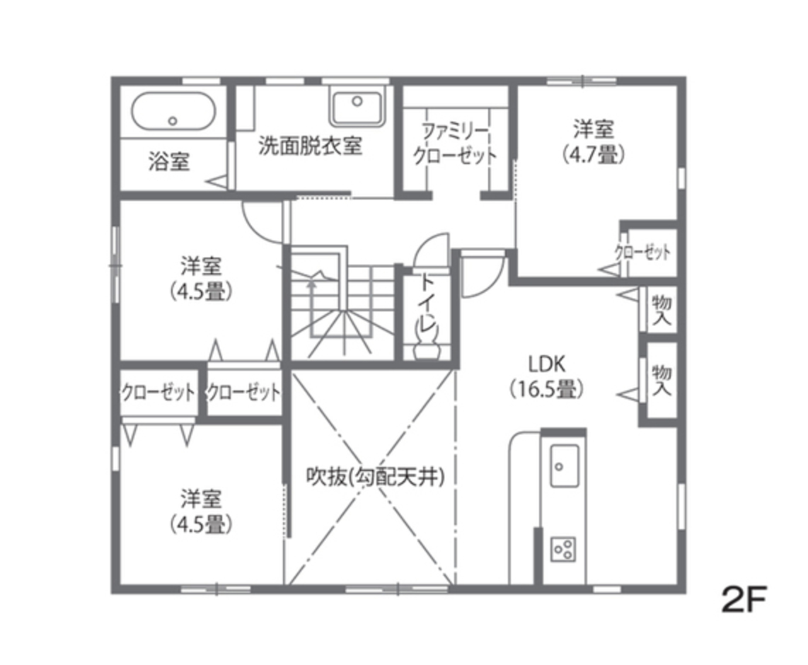 irohaco （アヴァンス） 標準充実×高自由度！ 優れたコスパで二世帯を実現 2階