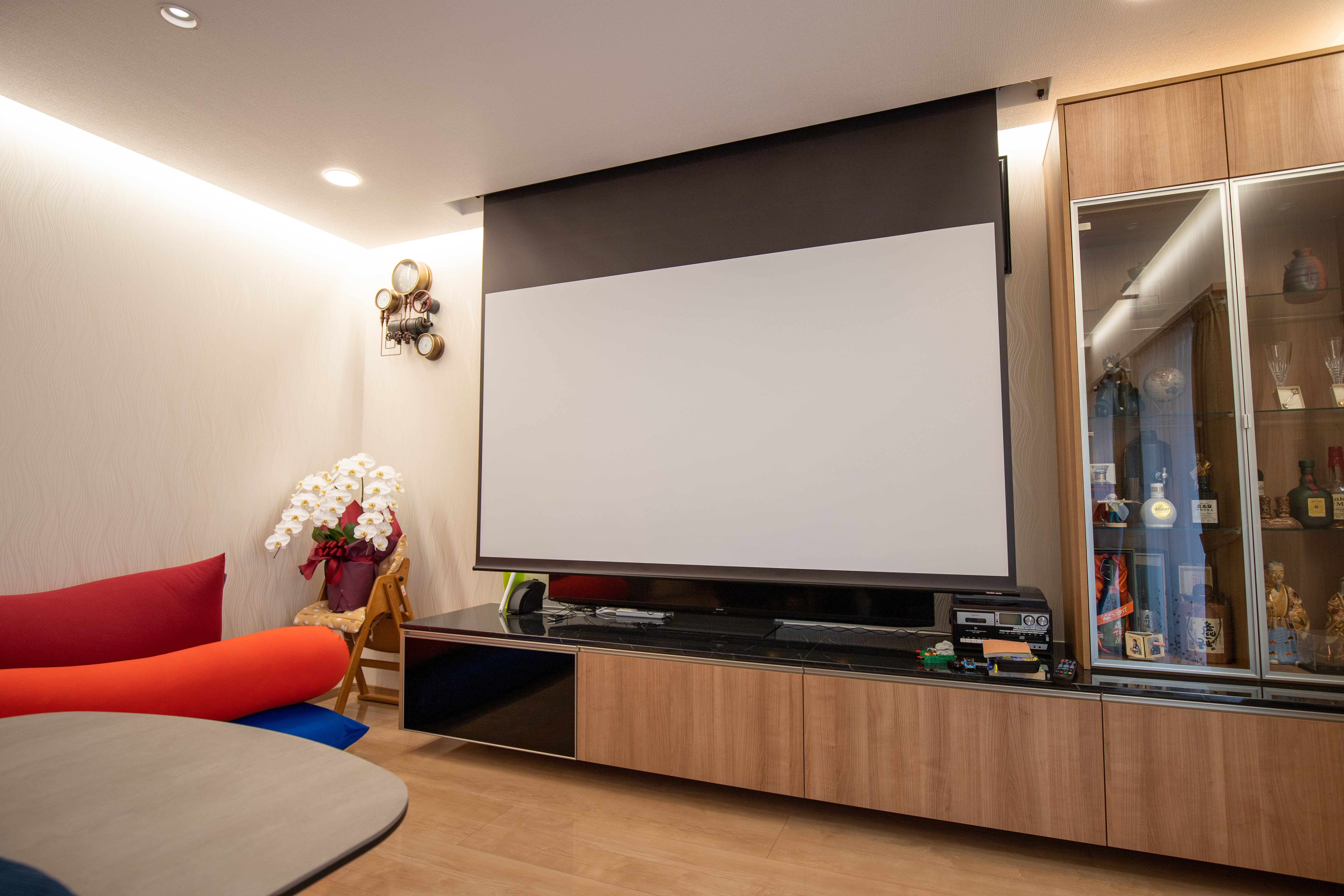 ホームシアター　プロジェクター　