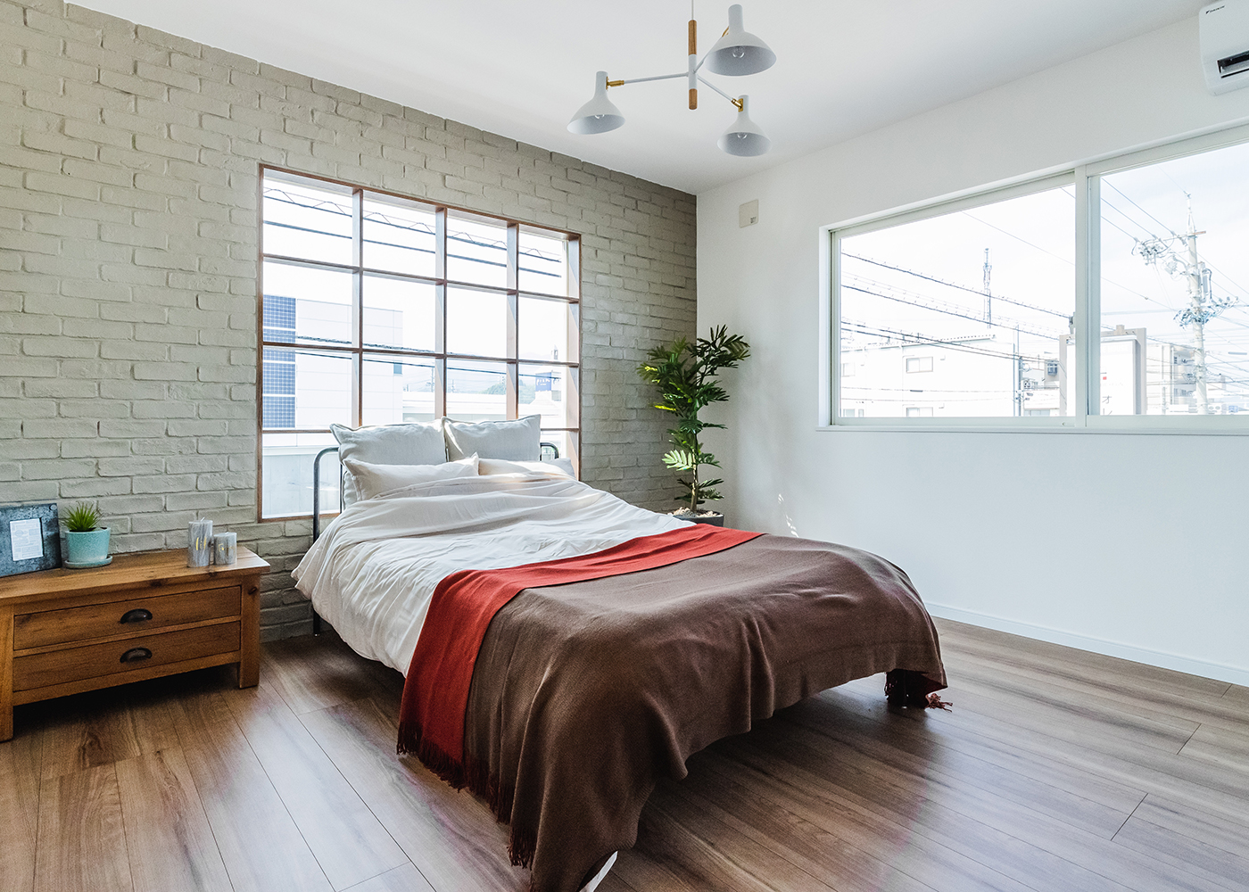 オレンジハウス【静岡市葵区沓谷5-9-14・モデルハウス】【ZERO-CUBE+BOX SKYBALCONY】寝室までカフェテイストに