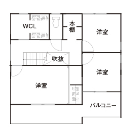 クラフトホーム デザイン＆価格を両立。理想を詰め込んだお家 ２F