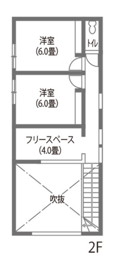家事ラク動線と高性能を備えたダウンリビングのある家