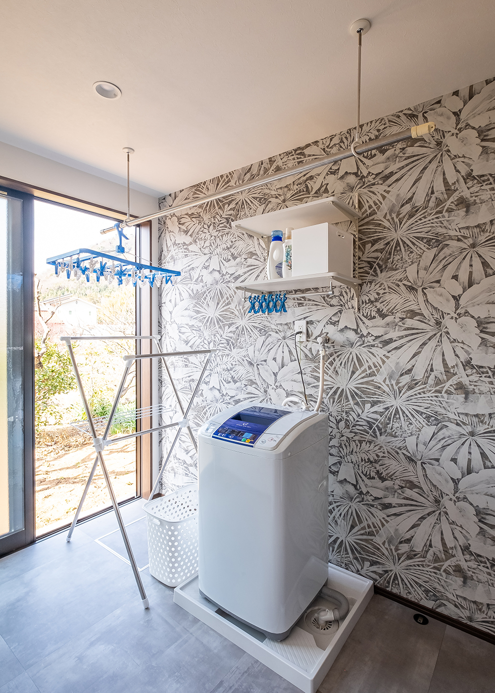 -delphi- デルフィ（藤井建築事務所） 【デザイン住宅、間取り、建築家】ランドリー室