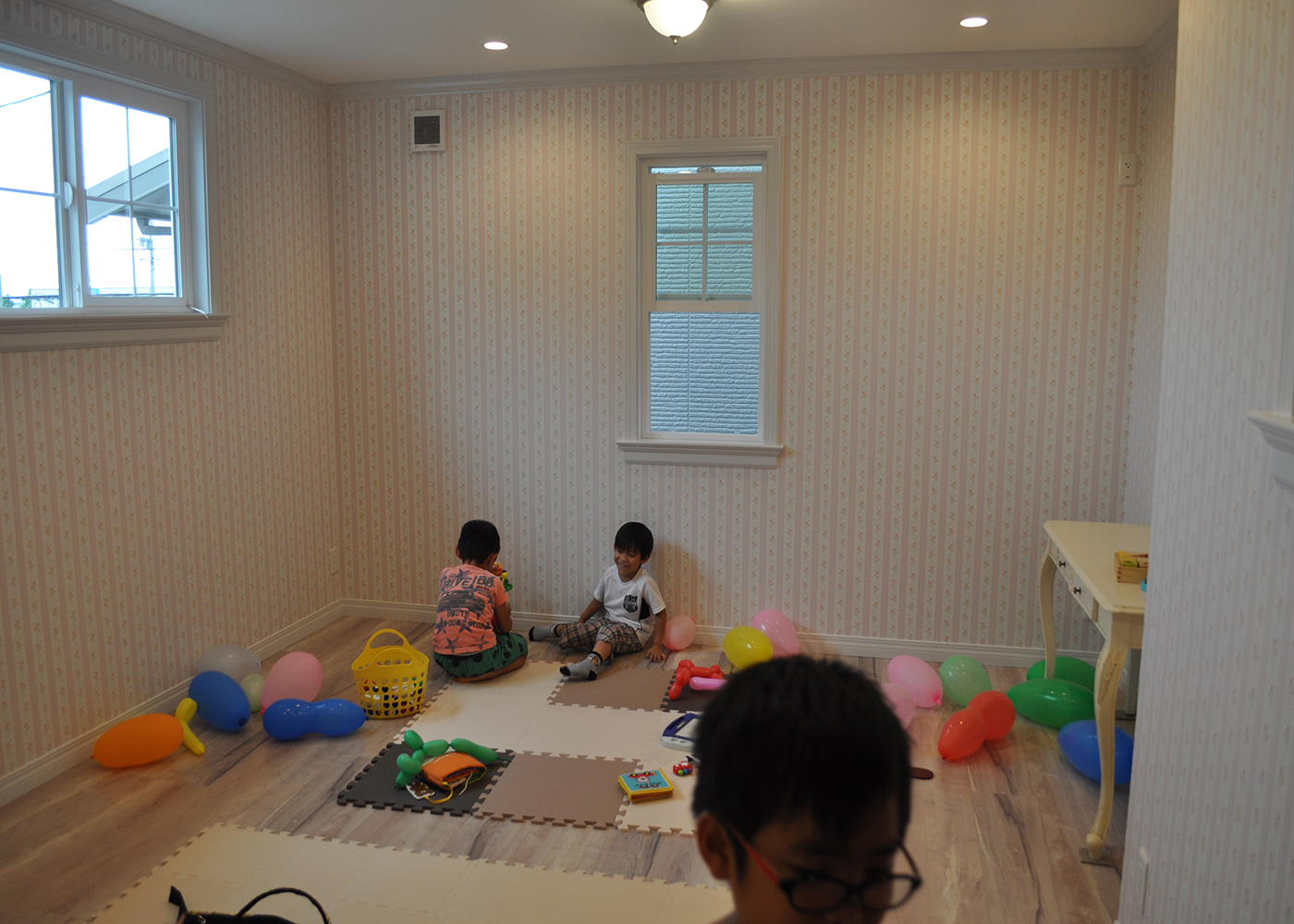 リンゾー【デザイン住宅、輸入住宅、インテリア】成長に応じて二間に分けられる子ども部屋