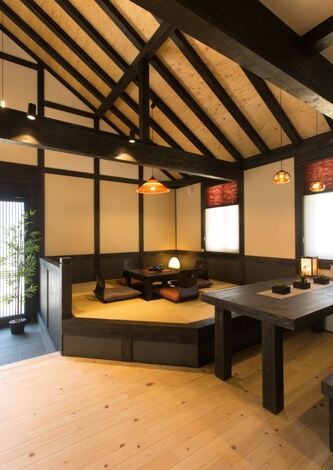オール国産ひのきで建てた「現代レトロの平屋」OPEN！