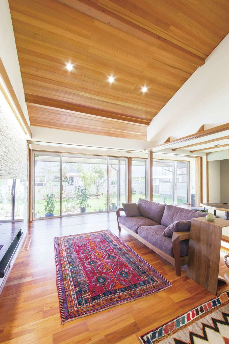 神谷綜合建設 カミヤの家【デザイン住宅、子育て、和風】求めたのは開放感。FIXガラスを組み合わせて