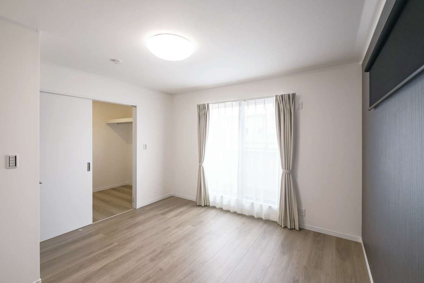 ＩＤＫ 住まいの発見館【1000万円台】寝室は使い勝手にも配慮してウォークインに