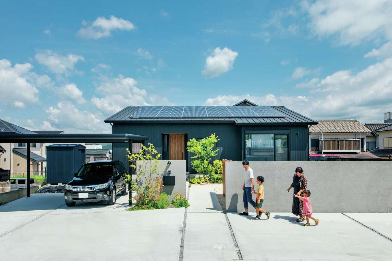 ainoa.life くらはし建築【省エネ、平屋、収納力】土地と予算のバランス、将来のことも考えてオール電化の平屋に