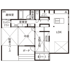 お気に入りに囲まれてオシャレな暮らしを愉しむ家