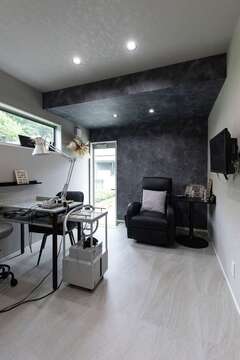 奥さまのセンスが光るサロンスペース