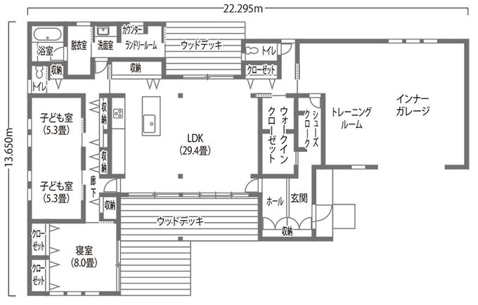 アイ工務店 趣味を楽しむ空間も備えたパッシブデザインの平屋 平屋