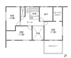 コストを抑え叶えた大空間22畳LDKの家