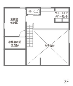バイクガレージと薪ストーブのある平屋ライクな家