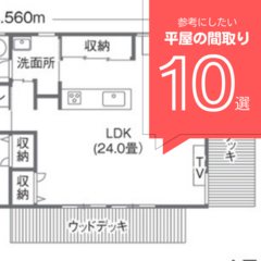【2024年最新】平屋の間取り10選！実例でみる2LDK、3LDK、4LDKの平屋まとめ【間取り図あり】
