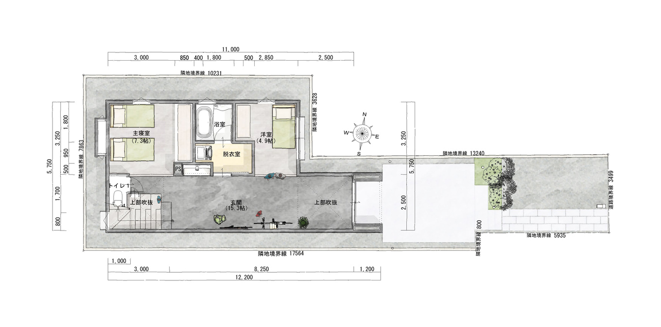 la CASA（ラ・カーサ） 城下町ライフに溶け込む 1F