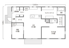 家事楽で温度差もナシ。快適が続く27坪の平屋