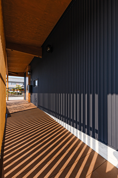 将来の介護も安心！仲良し２世帯家族の車イス楽々なコンパクト住宅 　完全バリアフリー