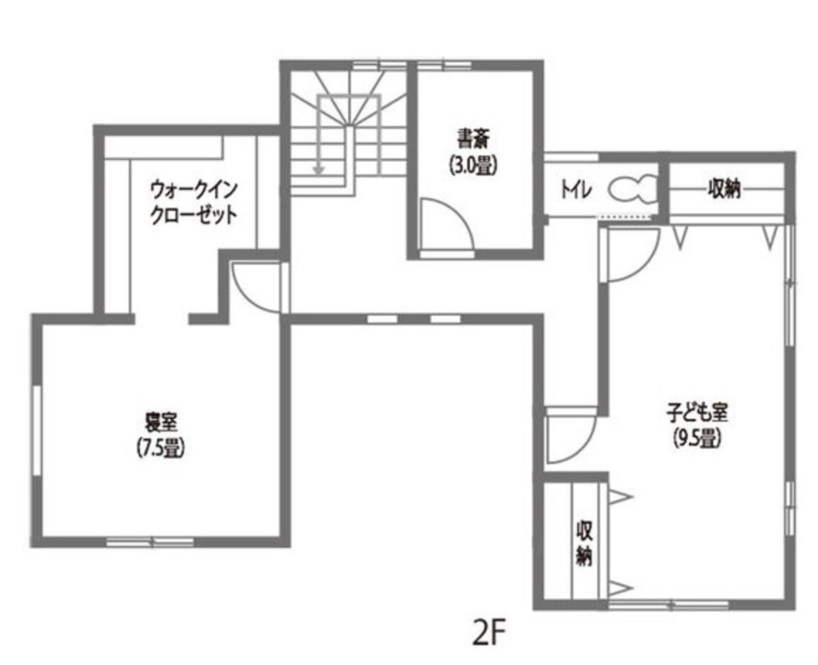 HAPPY HOUSE（山田工務店） 広がりを体感できる空間で、心まで解放される暮らしを 2階