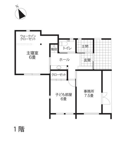 エスホーム 開放感あふれるモダンな住まいで、家族の時間を楽しむ １階