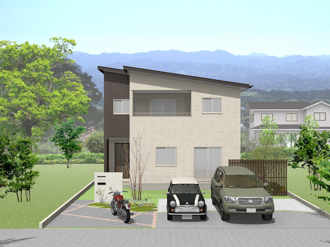 JUST LUCKY HOUSE（山田工務店） 南道路 34坪1,995万（月々5.1万円） 外観