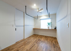 2階の室内干し用スペース