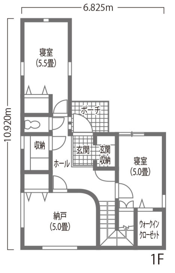 内田建設 豊橋市　2階リビングの家 1階
