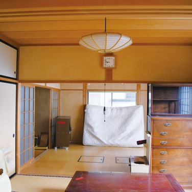 DKと2つの和室を1つに