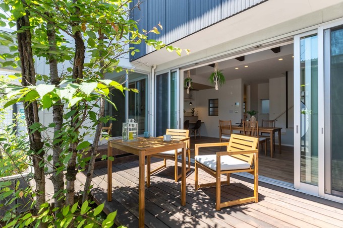 風と光のガーデンでプライベートを満喫