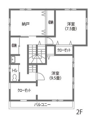 メテックス建築事務所 アクセントウォールやインテリアの様なキッチンが印象的なスタイリッシュハウス 2F
