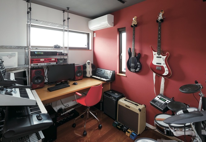 ご主人専用のスタジオ