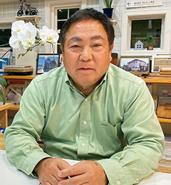 ツーバイフォー工法単一一級技能士、二級建築士・吉村近昭さん