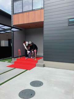 お客さまの写真