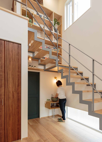 使い勝手のいいホールの手洗い