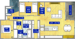 「楽しむ」を重視した、和モダンが香る28坪の平屋