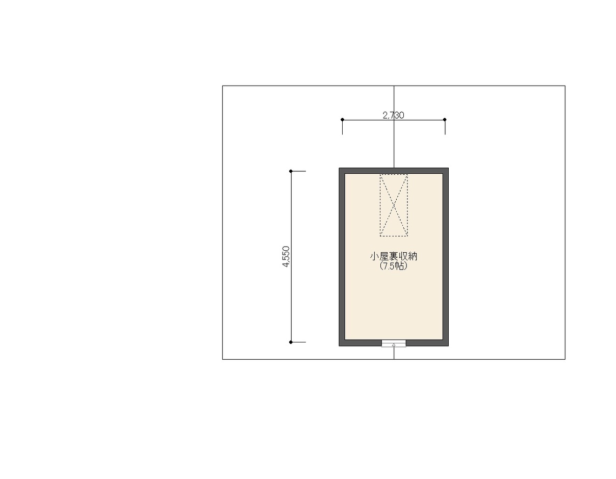 Yamaguchi Design  インナーガレージ・カバードポーチのある住まい 小屋裏