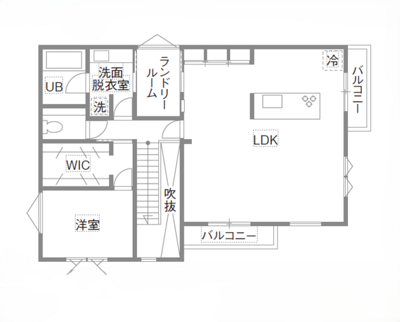 日栄商事 モダンと光が織りなす洗練の住まい 2階