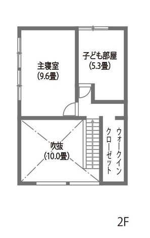 ハウスコネクト ホテルライクな暮らしを楽しむ大空間リビングのある家 2階