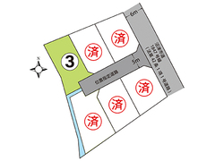 住起産業（アキュラホーム三島中店）【沼津市サンステージ岡一色】区画図　③号地　