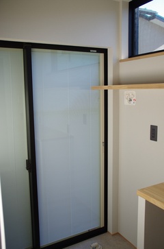 ランドリールーム兼脱衣スペース