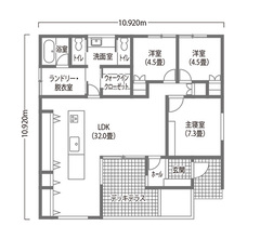 時間がゆっくり流れるホテルライクな家
