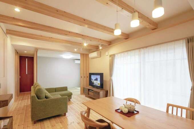 近藤建設工業【二世帯住宅、自然素材、間取り】