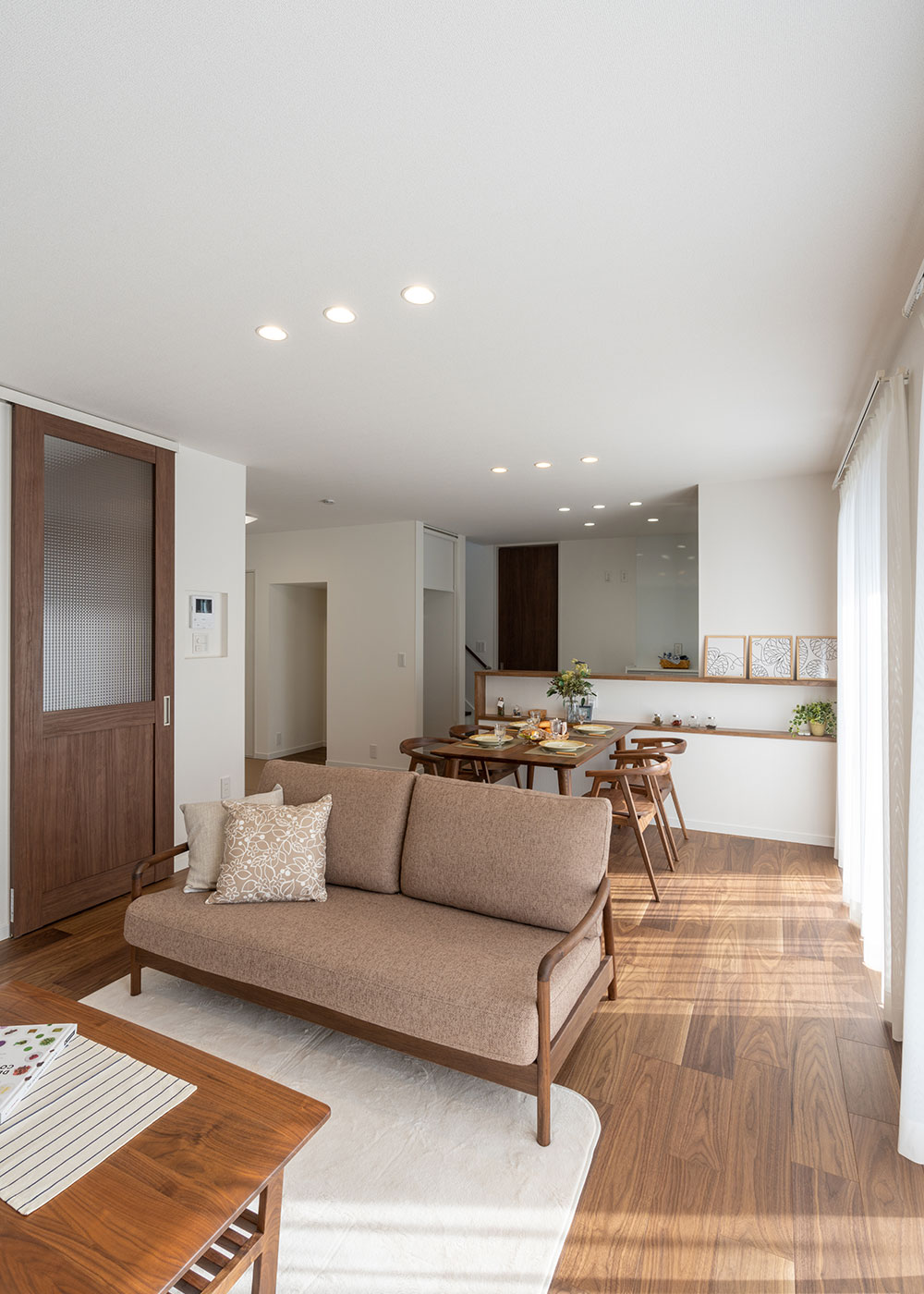 寺田工務店【収納力、省エネ、間取り】日当たり抜群なLDK