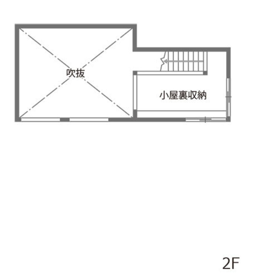 金子工務店/めぐみ不動産 四季と暮らす、山荘をイメージした小さな平屋 小屋裏
