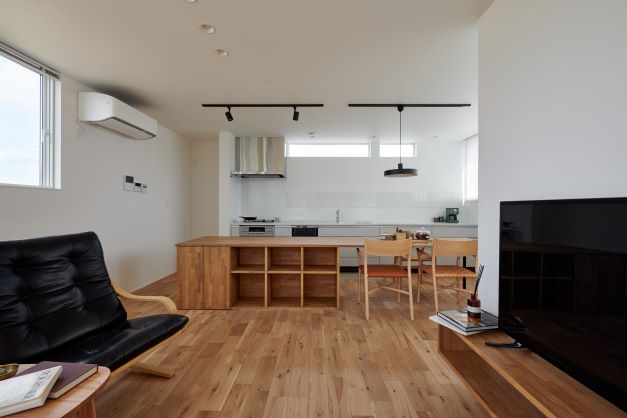 S.CONNECT（エスコネクト）【デザイン住宅、間取り、建築家】シンプル＆ナチュラルなLDK空間