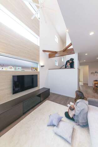 三和建設【収納力、屋上バルコニー、スキップフロア】