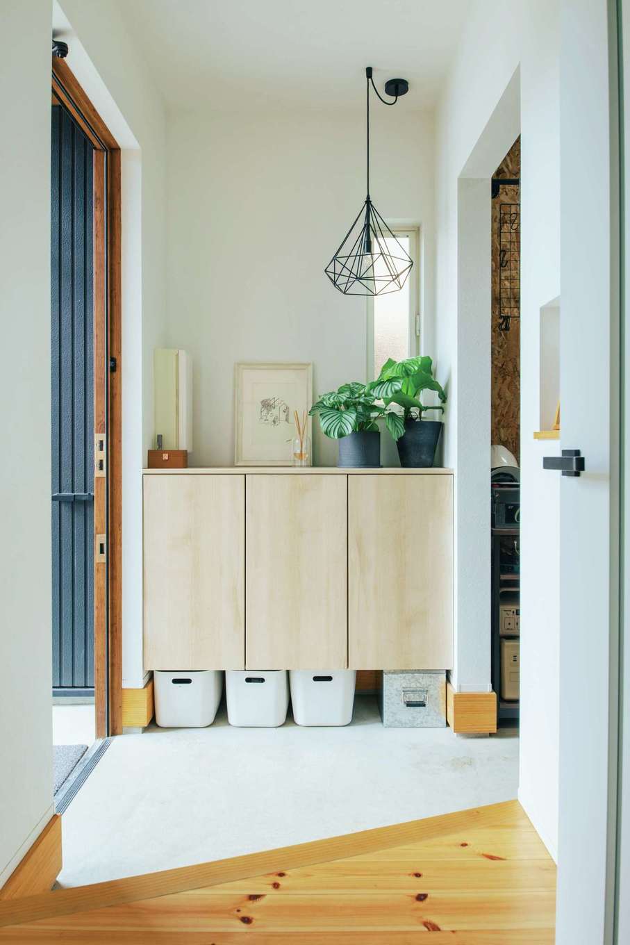 SEVEN HOUSE/セブンハウス【子育て、収納力、間取り】シンプルで落ち着いた雰囲気の玄関