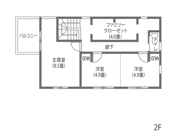 静鉄ホームズ デザイン力で決めた！結婚とともに始まる新しい暮らしを楽しむ家 2F
