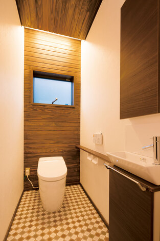 灯りを上手に使った雰囲気づくりは『TDホーム』が得意とするところ