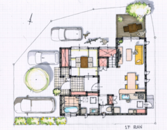 木のぬくもりとモダンなテイストが調和する住まい