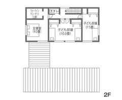 開放感も家事ラクも実現した、中庭のあるデザイン住宅